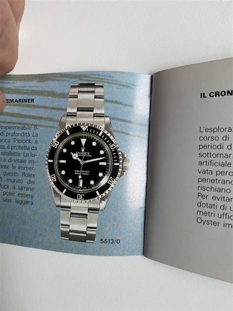 Vendo libretti Rolex vintage 